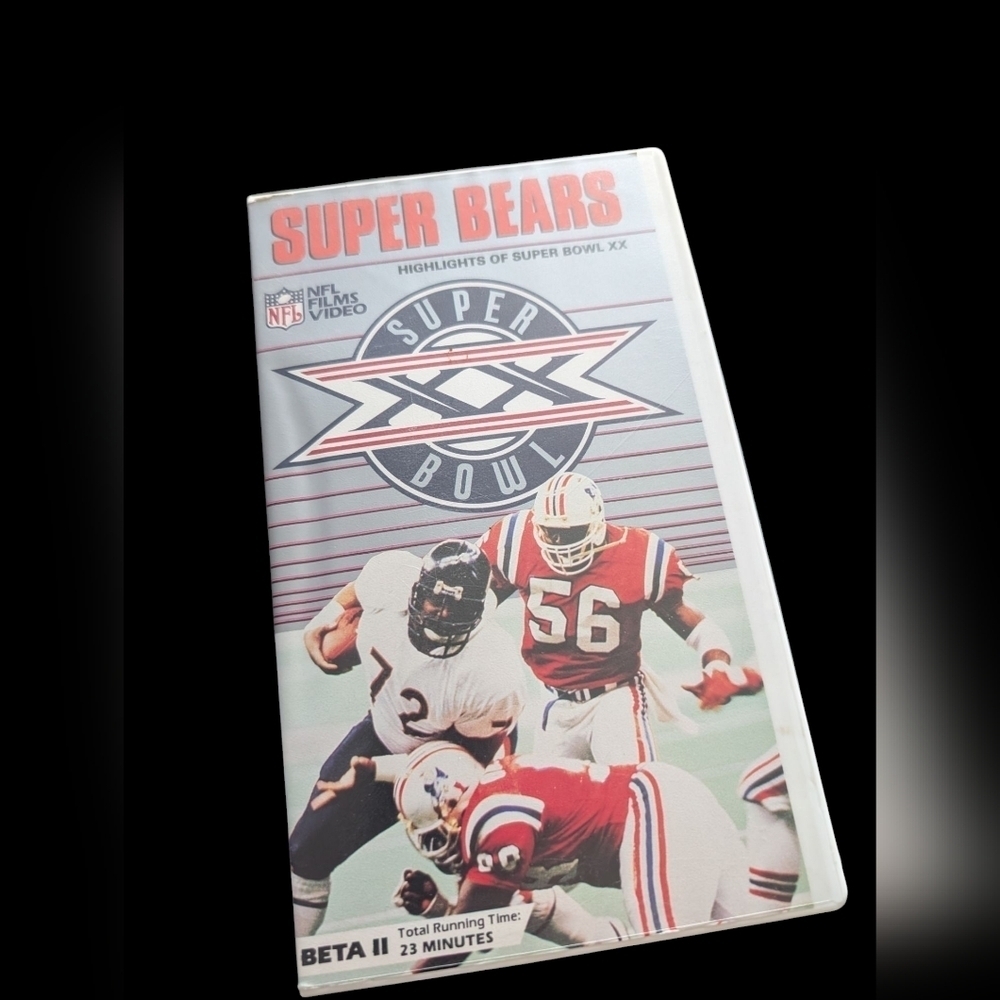 NFL Super Bowl XX Bears Beta II
